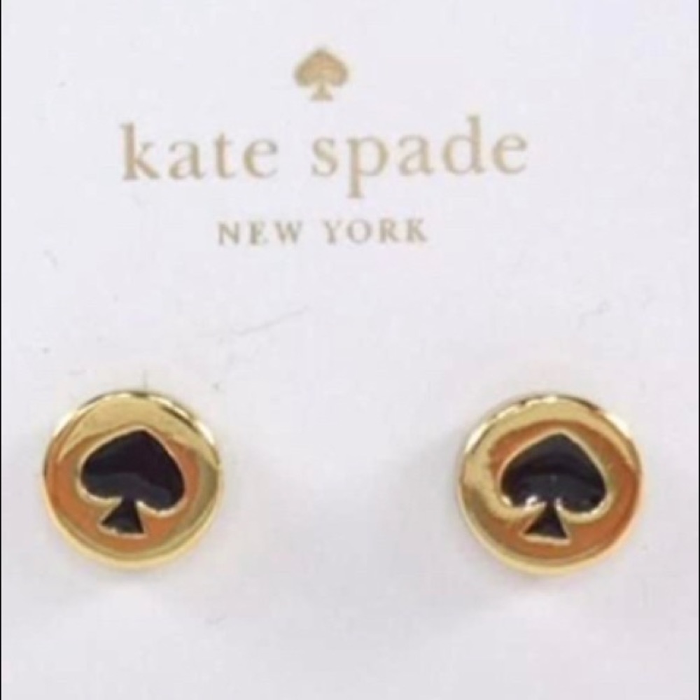 NWOT Kate Spade Spot The Spade Earrings